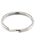 Split Key Ring Set, 1 Inch Diameter, Nickel Plated Tempered Steel, Durable 10 Pack Built To Last For Keys And Small Tools