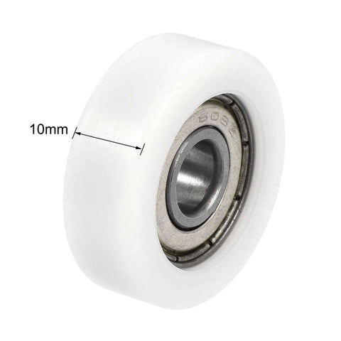608ZZ Ball Bearing Guide Pulley Roller Round Wheel 8x30x10mm Double Shielded Chrome Steel Bearings GCr15 side view with dimensions