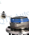 Close-up of Front Wheel Hub Bearing Assembly Pair 2000-2005 Pontiac Bonneville Replacement Kit Set 2 Sealed Ball Design OEM 513179