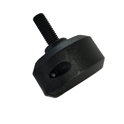Round Magnetic Limit Switch Magnets For Sliding Gate Opener Black Nylon Glass Fiber Side View