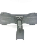 Rear View Mirror Back Plate Panel And Interior Mirror Bracket Arm For Car DVR Strap Replacement, metal mount, plastic backplate, black.