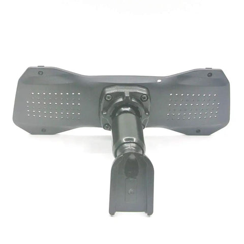 Rear View Mirror Back Plate Panel And Interior Mirror Bracket Arm For Car DVR Strap Replacement, metal mount, plastic backplate, black.