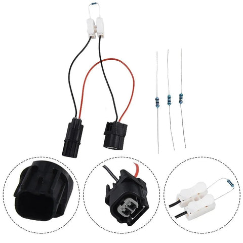 Honda Acura VCM Disable Kit Plug With Resistors For 3.5L Accord Odyssey Replacement Muzzler Module Easy Install Emissions Saver Auto
