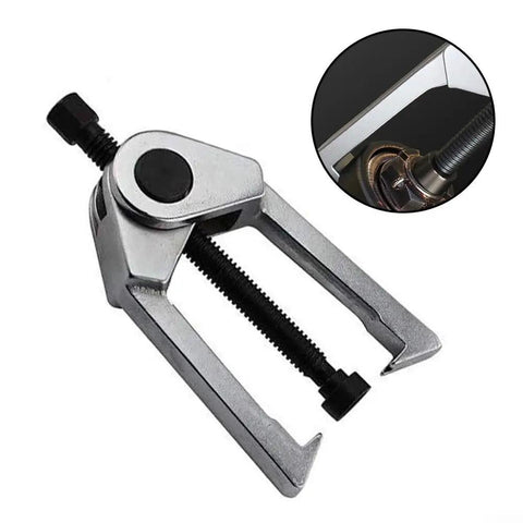 Smooth Operator Two Jaw Wheel Hub Bearing Puller in silver alloy, 0 to 5-1/8 inches, for extracting stubborn gears and bushings.