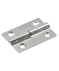 Rotating Concealed Door Hinges Removable Stainless Steel Cabinet Hinge for Furniture, silver hardware 40x30x1.5mm