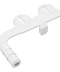 Man Friendly Bidet Toilet Seat Attachment With Dual Self Cleaning Nozzles Front And Rear Non Electric Sprayer Adjustable Water Pressure