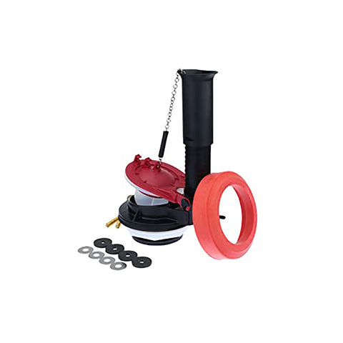 3 Inch Adjustable Toilet Flush Valve Repair Kit With Easy Install And No Fuss Leak Proof Design, Adjustable Overflow Tube
