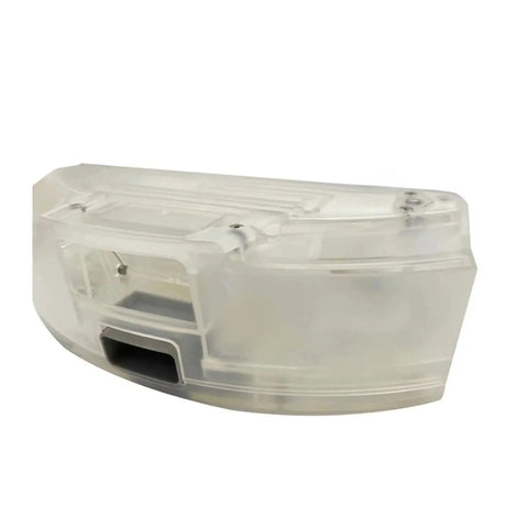 Super Simple Two In One Electric Water Tank And Dust Box Filter Pump For Xiaomi And Rodmi Eve Plus Vacuums showing clear plastic design.