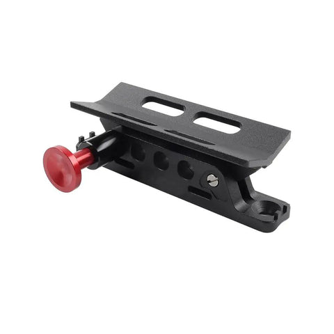 5 Pcs Quick Release Roll Bar Fire Extinguisher Mount Holder Bracket Rugged Aluminum Safety Rig For UTV Off Road black bracket with red pin