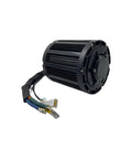 Rock Solid 4000 Watt Brushless Mid Drive Electric Motor For Moped Scooter Atv Go Kart with integrated controller, black finish.