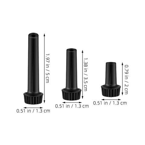 Nine Pack E26 Black Lamp Switch Knob Replacement Parts For Table Floor Lamps Fix Broken Turn Knobs Easy DIY Home Lighting Repair Kit With Ample Variety, 5cm size
