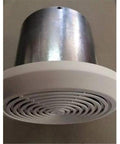 7 Inch Ceiling Exhaust Fan 50 CFM For Small Baths And Rooms, Energy Efficient Bath Vent, Dynamically Balanced Polypropylene Blades