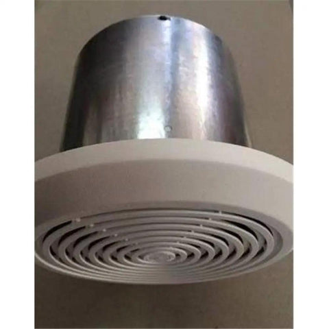 7 Inch Ceiling Exhaust Fan 50 CFM For Small Baths And Rooms, Energy Efficient Bath Vent, Dynamically Balanced Polypropylene Blades