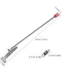 Two Pack Heavy Duty Metal Replacement Parts For Binder Tying Machine With Staple Pusher And Vegetable Plant Tying Pusher Built To Last For Vine Training Grape Tool And Plant Tools, 19cm