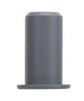 Jiawu Cable Routing Kit With 10pcs Silicone Wall Grommets For Series Wires, Durable Antenna Guard And Wire Organizer In Grey That Keeps Your Setup Neat And Protected From Wear And Tear Like A Boss. Grey silicone wall grommet, single piece, front view