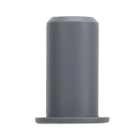 Jiawu Cable Routing Kit With 10pcs Silicone Wall Grommets For Series Wires, Durable Antenna Guard And Wire Organizer In Grey That Keeps Your Setup Neat And Protected From Wear And Tear Like A Boss. Grey silicone wall grommet, single piece, front view