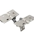 Soft Close Tip Out Tray Hinges 45 Degree Steel Scissor Hinge Nickel Plated Self Locking Folding Heavy Duty Cabinet Hardware