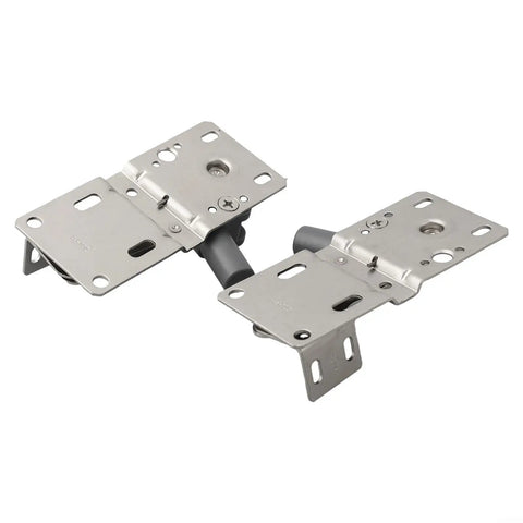 Soft Close Tip Out Tray Hinges 45 Degree Steel Scissor Hinge Nickel Plated Self Locking Folding Heavy Duty Cabinet Hardware
