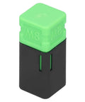 Rivet Nut Gun Head Kit M8 For Alloy Steel Riveter with green top and black base, paint-coated hand tool accessory.