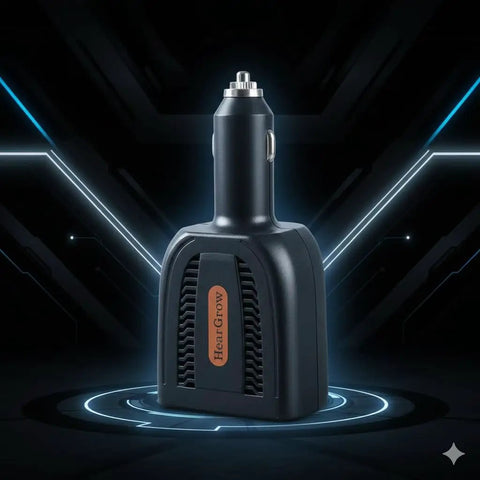 Ultra Compact 100W Power Inverter With Wicked Quiet Fanless Design, car charger adapter with 110V outlet and USB ports.