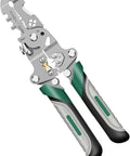 Straight-Up Tough 18-In-1 Folding Wire Stripper And No-Fuss Multifunction Crimping Tool With Integrated Voltage Tester for automotive repair