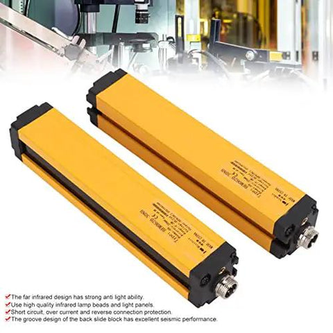Far Infrared Safety Light Curtain With 20mm Beam Spacing, Aluminum Body, Industrial Guarding Device for Punching Machines