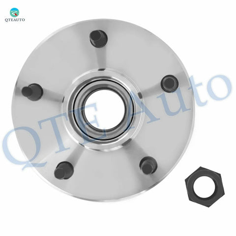Top view of Pair Of 2 Front Wheel Hub Bearing Assemblies For 2000 2001 Dodge RAM 1500 RWD Direct Fit Replacement Kit, Heavy Duty