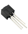 Close-up of 10pcs Reflective Photoelectric Switch Sensor Kit with built-in visible light filter showcasing the compact optical coupling sensor.