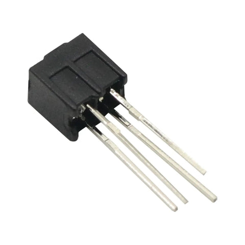 Close-up of 10pcs Reflective Photoelectric Switch Sensor Kit with built-in visible light filter showcasing the compact optical coupling sensor.