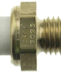 Engine Coolant Temperature Sensor Straight Up Top Shelf Oem Replacement For Accurate Ecm Signals with brass body and white connector.