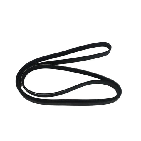 Heavy Duty Tensioner Pulley V Belt Kit For Benz W169 W245 A180 A200 2.0L V4 Engine Slams In Tight With Zero Trim And Locks Down Tough Against Heat Or Cold Smooth Ride For Drivers Wanting Max Performance And Zero Hassle Ever Again. black V-belt on white background