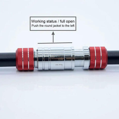 Brass Drain Valve With G1/4 Internal Thread For PC Water Cooling System featuring tight seal and easy flow control in open position
