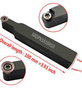 SRDPN1616H10 tool holder with 16mm shank from 11 Pieces RPMT10T3 MOE Indexable Carbide Milling Inserts Kit With SRDPN1616H10 Tool Holder And T15 Wrench For Metal Lathe Milling Cutter Set Durable High Performance Lathe Milling Inserts And Holder Kit For CNC And Manual Machines.