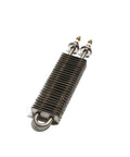 Electric Finned Tubular Heater With Tough Square Build And Solid Copper Threads Pumps Out Quick Heat For Hassle Free Air Drying On Your Shop Floor At 230 Volts Pro Grade, showing finned design and copper threads.