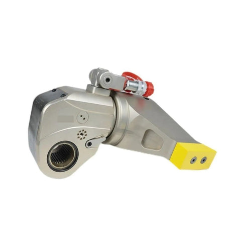 No Sweat Heavy Duty Hydraulic Torque Wrench Featuring Square Drive And Corrosion Resistant Alloy Construction, side view showing details.