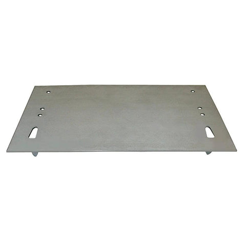 5 By 8 Inch 16 Gauge Stud Guard With 6 Holes And 2 Prongs Pack Of 25 For Plumbing Installations Ideal For Pipe Protection And Wall Guarding Part Number S33013 Made In USA Durable Steel Construction For Long Lasting Protection In High Traffic Applications