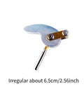Woideklu Electric Wood Strip Bender for Smooth Model Boat Hulls, 6.5cm aluminum alloy with brass shaft for easy shaping.