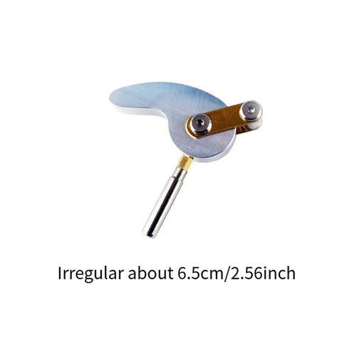 Woideklu Electric Wood Strip Bender for Smooth Model Boat Hulls, 6.5cm aluminum alloy with brass shaft for easy shaping.