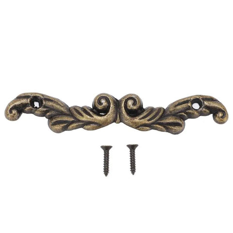 Dope Retro Bronze Zinc Alloy Drawer Pulls Set 20 Pcs 3 Inch Hardware Kit With Screws For Wooden Boxes Jewelry Cases And Cabinets, Easy Install