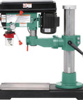 Beefy 45 Inch Swing Radial Drill Press With 1 HP Motor 110 Volt And 220 Volt Single Phase Prewired MT3 Spindle Chuck
