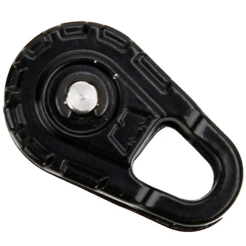 Heavy Duty RC Winch Snatch Block for 1 to 10 Scale RC Cars, black metal pulley with central bolt for off-road recovery