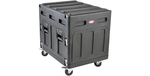 Mighty Gig Rig With 14U Top Rack And 6U Front Rack Built In Pedestal And Optional Rear Rack Rails For Deep Mixers Tough As Nails