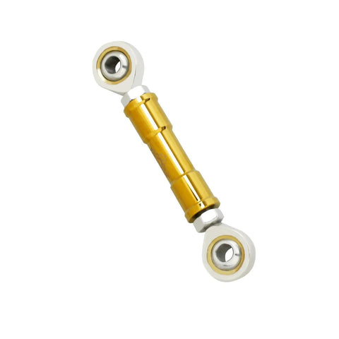 Gold Mid Control Shift Linkage Rod For Harley Davidson Dyna And Softail Models 2006 Through 2026 Ride Ready Easy Install Built To Last FXLRST Street Bob Fat Bob Low Rider S Softail Standard gold aluminum linkage rod with rod ends