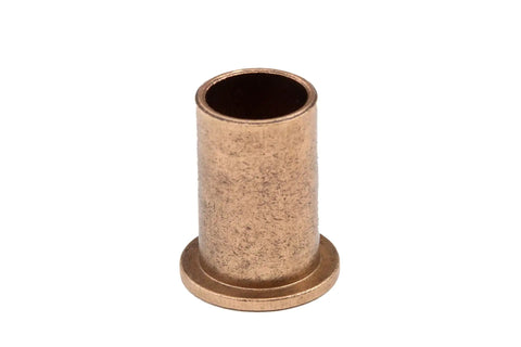 Self Lubricating Bronze Bushing Oil Filled Flanged Bearing 5/8 Inch Inner Diameter 7/8 Inch Outer Diameter 1 Inch Length rock solid durable heavy equipment bearing