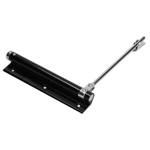 Stainless Steel Automatic Door Closer With Adjustable Spring For Wood And Metal Doors Silent Soft Close Hardware Easy Install