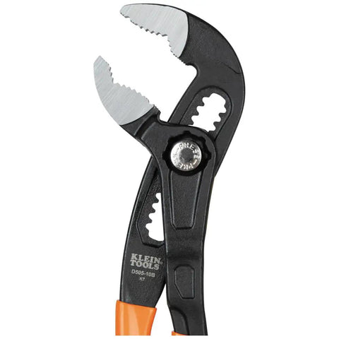 3 Piece Quick Adjust Klaw Pump Pliers Set With V Jaw And Hardened Teeth For Maximum Torque Includes 7 Inch 10 Inch And 12 Inch Pliers
