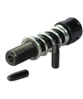 Close-up of Beast Heavy Duty 60 To 100 Roller Chain Breaker Cutter Tool Detacher Splitter, with needle pin and spring parts.