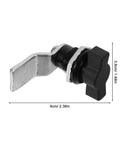 Black T Handle Cam Lock For Cabinets And Boxes Easy To Install And Use Made From ABS And Metal Real Solid Offset Keyless Cylinder