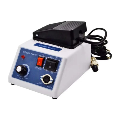 High Speed Rotary Tool Drill 35000 RPM control unit for precision carving and buffing, hobbyist and professional use.