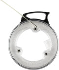 Top view of Glow In The Dark 20 Foot Fiberglass Fish Tape With Nylon Tip And Stainless Steel Connector Removable Case